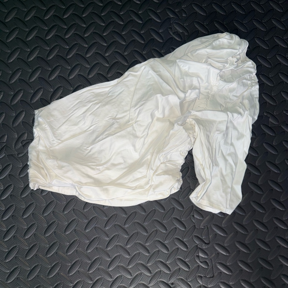 Cotton Candy Elegant White Fabric